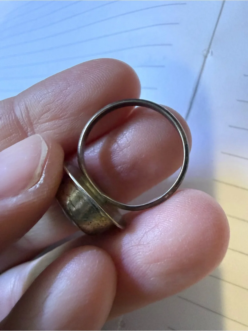Lavender variscite ring